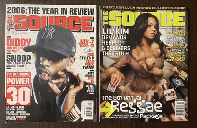 source magazine lot, Lil Kim , Diddy, DMX, Eve, 50 Cent, Game, Ice Cube, Power30 - Image 1 of 4