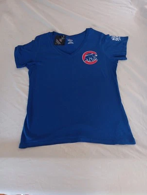 Woman's Majestic XXL Cubs 2016 World Series Chris Bryant T Shirt New With Tags - Image 1 of 4