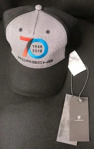 Cappello berretto baseball berretto Porsche Basecap 70 anni anniversario 1948-2018 - Foto 1 di 3