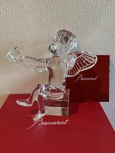 Baccarat Angel Heart Crystal Glass Figurine 10cm with Box Used - Picture 1 of 5
