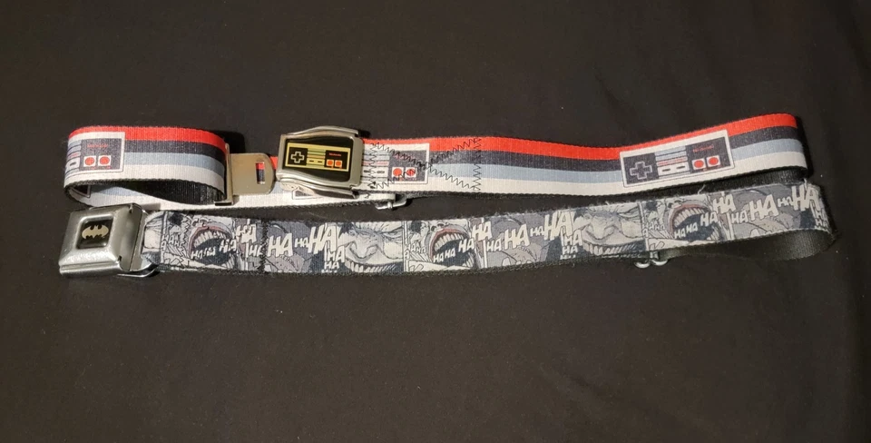 Cinturón de seguridad SNES, con hebilla cinturón Batman Joker, Foto 1 de 1