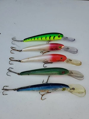 5 Stück Mann’s Magnum Stretch 30+ Deep Diving 11” Crankbaits gebrauchter Zustand 1A - Bild 1 von 4