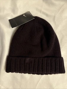 Nike Adult Unisex Brown Honeycomb Beanie Winter Hat - Picture 1 of 6