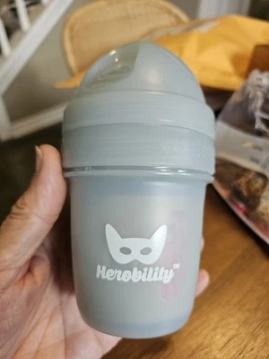 Herobility Biberón Anti Cólicos Alimentación Infantil 5 Onzas Tapa Tornillo Nuevo Foto 1 de 4