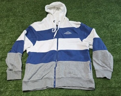 Jordan Full Zip Hoodie Medium Striped Basketball - Image 1 of 4