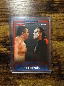 2008 TRISTAR TNA IMPACT CROSS THE LINE STING TNA RIVALS RED /10 #95 - Picture 1 of 2