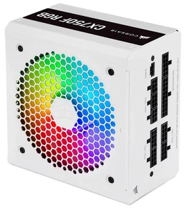 Modułowy zasilacz ATX Corsair CX750F RGB Biały 80 750W (CP-9020227-EU) - Zdjęcie 1 z 4