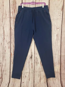 SAXX Tech Jogger Large Blue Recycled Polyester Sweatpants - Bild 1 von 5