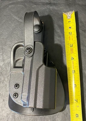 Uncle Mike's paddle holster rh for HK Compact (all calibers) Kydex black - Image 1 of 4