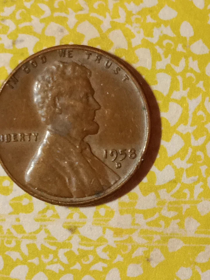 1958-D  Doubled Die Obverse Lincoln Memorial Penny - Image 1 of 4