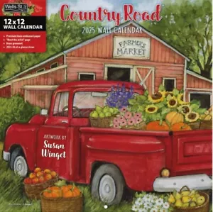 Calendario da parete Well's St by Lang Country Road Susan Winget 2025 - Foto 1 di 3