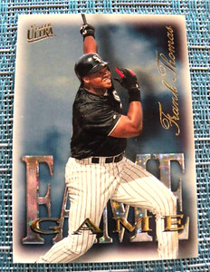 1997 Fleer Ultra Fame Game Frank Thomas Chicago White Sox #2