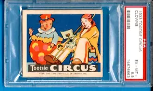1933 R152 Tootsie Circus - Clowns Psa 6.5 (nice card) - Picture 1 of 2