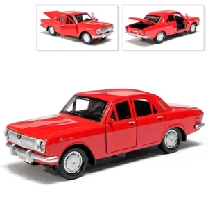 GAZ 2401 Volga Metal Model Diecast Car Scale, Collectible Toy Cars, Red, 1/36 - Picture 1 of 6