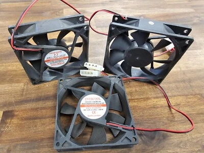 OEM Evercool EC9225M12C 92mm Cooling Fan 12V 0.15A Ball Bearing PC Computer Fan  - Image 1 of 4