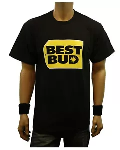 Weed Marijuana BEST BUD Pot Printed Graphic T-Shirt Casual Fashion Urban Tee - Picture 1 of 3