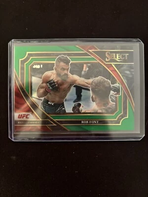2023 Select UFC Green Mezzanine Rob Font #390 2/5 - Image 1 of 2