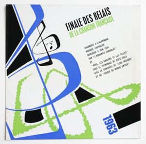 LES RELAIS DE LA CHANSON FRANCAISE 1963 finale alhambra french vinyl 25 CM LP - Bild 1 von 2