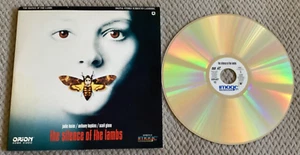 The Silence of the Lambs (LaserDisc, 1991) Jodie Foster Anthony Hopkins - Picture 1 of 6