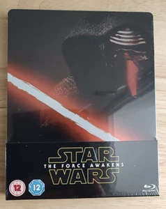 Star Wars The Force Awakens Limited 2-Disc Edition Blu-ray Steelbook REGION FREE - Picture 1 of 14