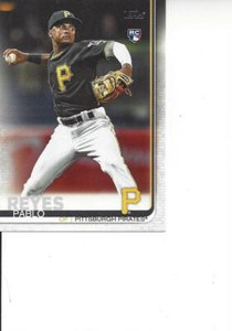 2019 Topps Series 2 Advanced Stats Pablo Reyes RC 61/150 #498 Pittsburgh Pirates