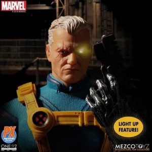 Authentisch neu Mezco One:12 Marvel X-Men Kabel PX Vorschauen exklusiv neu - Bild 1 von 8