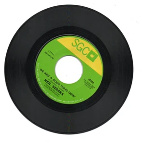NEIL SEDAKA 45 RPM Record STAR CROSSED LOVERS / WE HAD A GOOD THINH GOIN'  Mint- - Picture 1 of 2