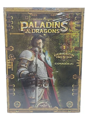 Dungeon Twister: Paladins & Dragons Expansion 1 - Asmodee - SEALED - Image 1 of 3