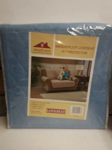 Madison Waterproof Loveseat Pet Protector 58"-73" wide (Blue) - Picture 1 of 3