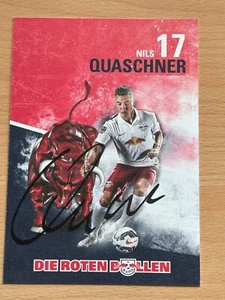 Nils Quaschner - RB Leipzig - Autogrammkarte original signiert - #2259 - Bild 1 von 1