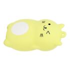 (yellow)Handheld Silicone Hand Warmer Rechargeable Electric Portable Pocket