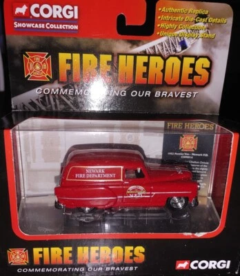 2002 Corgi Fire Heroes Pontiac Van Newark Fire Department Deputy Chief Vehicle - Image 1 of 4