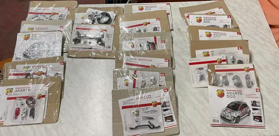 Costruisci la tua Fiat Abarth 500 Hachette 18 fascicoli  - Immagine 1 di 4