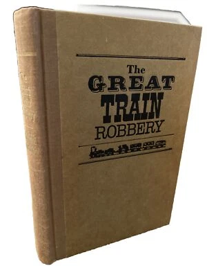 Vintage Book Great Train Robbery Michael Crichton Hard Cover 1975 1st Edition Foto 1 de 4