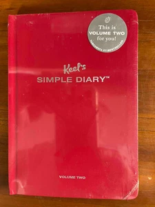 Keel's Simple Diary Volume Two - Dark Red - New & Sealed - Foto 1 di 1