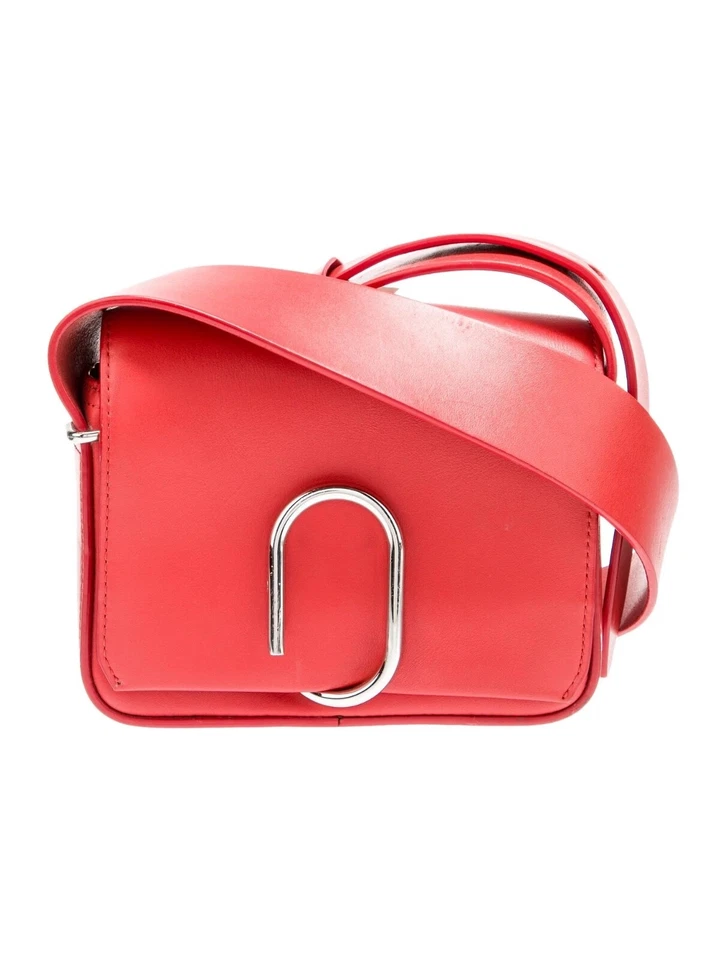 Bolso Bandolera 3.1 Phillip Lim Cuero Rojo ~ $475 Nuevo Foto 1 de 4