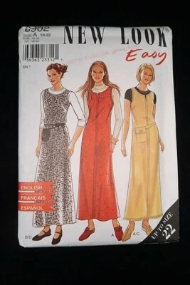 New Look 6902 Misses Jumper, w/Belt & Bag Pattern Sz 10/12/14/16/18/20/22 Uncut - Image 1 of 2