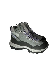 Merrell Women's Thermo Chill Mid WP Charcoal Flora Boots Size 5 - Foto 1 di 7