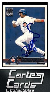Jose Nieves 2000 Pacific Paramount #47  Chicago Cubs TTM/IP Signed Autographed