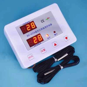 Solar Temperature Controller Hot Water Return Circulation Thermostat Meter - Picture 1 of 18