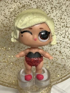 Lil Glamour Queen LOL Winter Disco Glitter Ball And Doll * Ultra Rare * - Picture 1 of 8