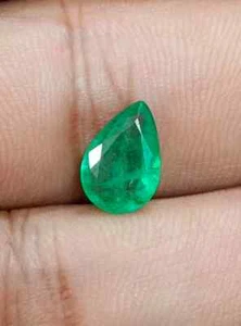 2.01ct Vivid Green Natural Colombian Emerald Stone - Picture 1 of 6