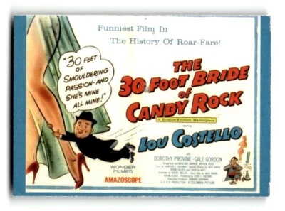 1996 Abbott & Costello Collectible Trading Card #70 30 Foot Bride of Candy Rock - Image 1 of 4