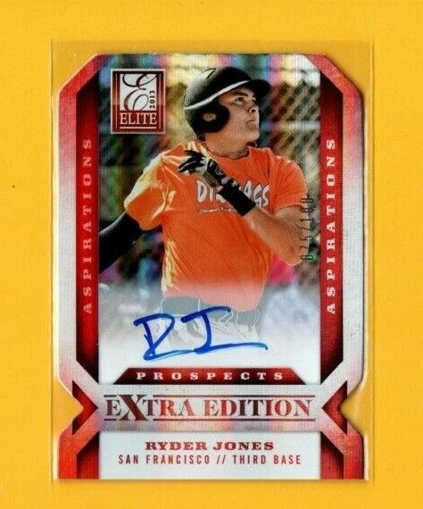 D14160 2013 Elite Extra Edition  Aspirations #142 Ryder Jones #75/100 - Image 1 of 1