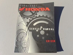 Honda CR125 61KZ461 factory mechanics service repair manual - Picture 1 of 4