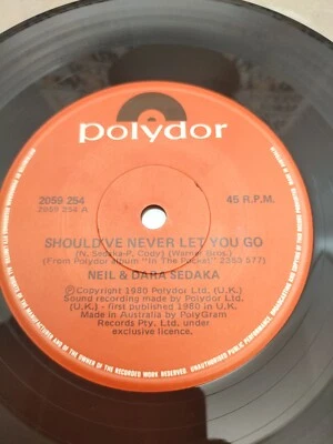Neil and Dara Sedaka Should've never let you go  (7" single) - Image 1 of 2