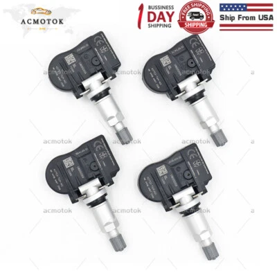 Juego de 4 sensores de presión de neumáticos 42753-T6N-A01 para sensor TPMS Honda Pilot Odyssey Foto 1 de 4