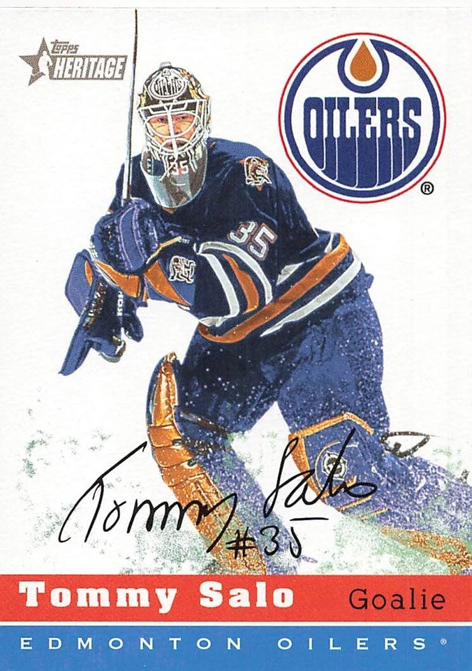 TOMMY SALO 2000-01 TOPPS HERITAGE HOCKEY #66 - Image 1 of 2