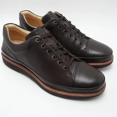 Zapatilla deportiva Samuel Hubbard para hombre 12 M marrón cuero real zapato 'rápido' suela Vibram Foto 1 de 4