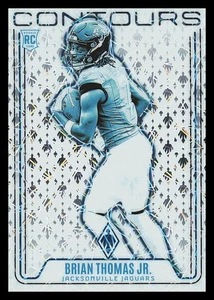2024 Panini Phoenix #CON-BTJ Brian Thomas Jr. Contours - Picture 1 of 2